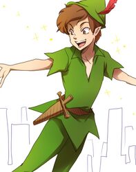peter pan from disney by sagara shino