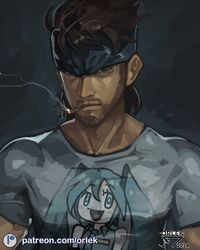 hatsune miku from metal gear (series) by orlek