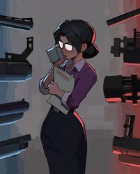 miss pauling from team fortress 2 by amugea