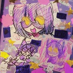 mochi(spookycatzzz) fan art