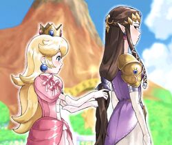 princess peach from super mario bros.