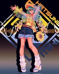 hatsune miku from vocaloid by velvetterabby