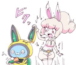 snowrabby from youkai watch by nollety