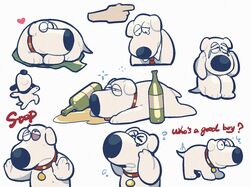 brian griffin from family guy by tian niunai hezi
