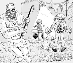 gordon freeman from half-life (series) by bb (baalbuddy)