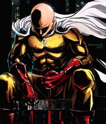 saitama (one-punch man) from one-punch man