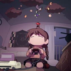 madotsuki from yume nikki by houten (dre a mer)
