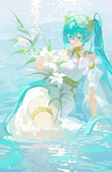 hatsune miku from vocaloid