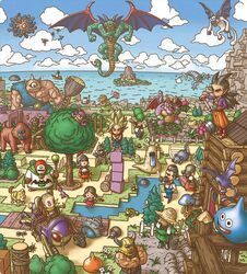 dracky from dragon quest by toriyama akira