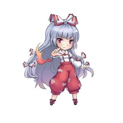 fujiwara no mokou from touhou