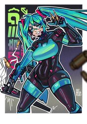 hatsune miku from signalis