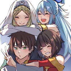 aqua (konosuba) from kono subarashii sekai ni shukufuku wo!