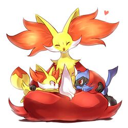 delphox from pokemon by konna-nani