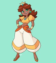princess daisy from super mario bros. by awd!