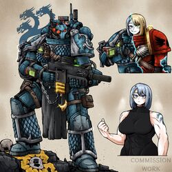 warhammer 40k fan art