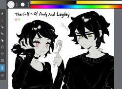 andrew graves from the coffin of andy and leyley by luobxd