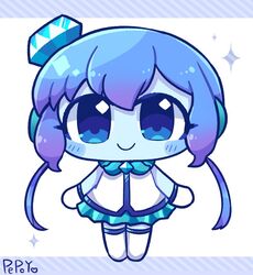 aoki lapis from vocaloid by pepoyo