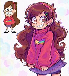 mabel pines from gravity falls by linterteatime