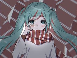 hatsune miku from vocaloid