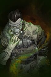 caustic (apex legends) from apex legends