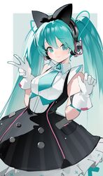 hatsune miku from magical mirai (vocaloid) by jiu ye sang