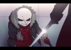 sans (underfell) from underfell by asahimachi
