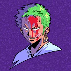 roronoa zoro from one piece by steve yurko