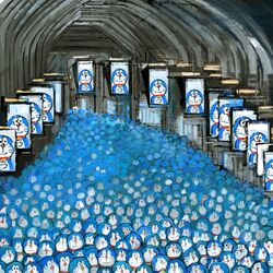 doraemon (character) from doraemon