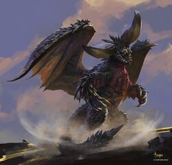 nergigante from monster hunter: world