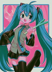 hatsune miku from vocaloid by menma (enaic31)