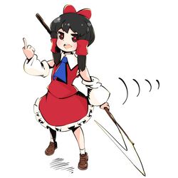 hakurei reimu from cookie (touhou) by gram 9