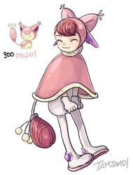 skitty from pokemon by tamtamdi