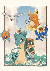 alolan raichu from pokemon by zozozoshion