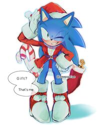 sonic the hedgehog from christmas