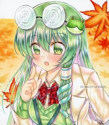 kochiya sanae from touhou by nekofish666