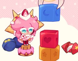 strawberry crepe cookie from cookie run