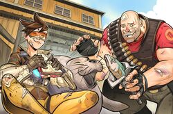 heavy (tf2) from overwatch by afterlaughs