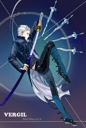 vergil (devil may cry) from devil may cry (series)