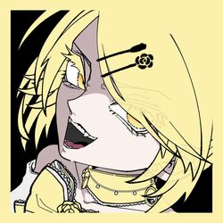 kagamine rin from aku no musume (vocaloid)