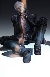 vergil (devil may cry) from devil may cry (series) by blue saden