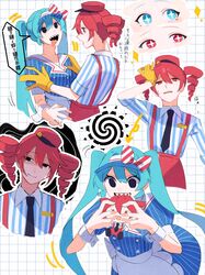 hatsune miku from mesmerizer (vocaloid)