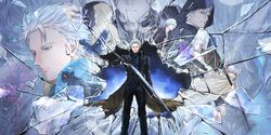 vergil (devil may cry) from devil may cry (series)