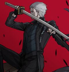 vergil (devil may cry) from devil may cry (series)