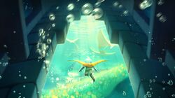 sky: children of the light fan art