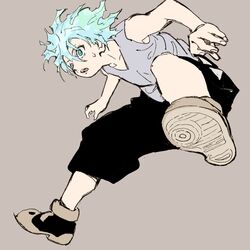 killua zoldyck from hunter x hunter by mito tomiko
