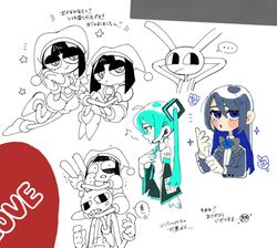 hatsune miku from the amazing digital circus