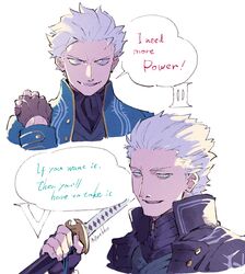vergil (devil may cry) from devil may cry (series)