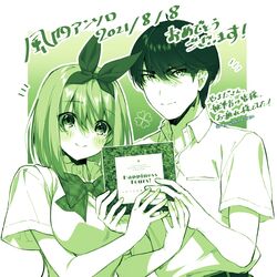 nakano yotsuba from go-toubun no hanayome