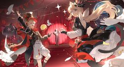 colonel sanders from genshin impact by leleyoukuailele