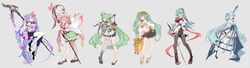 hatsune miku from vocaloid